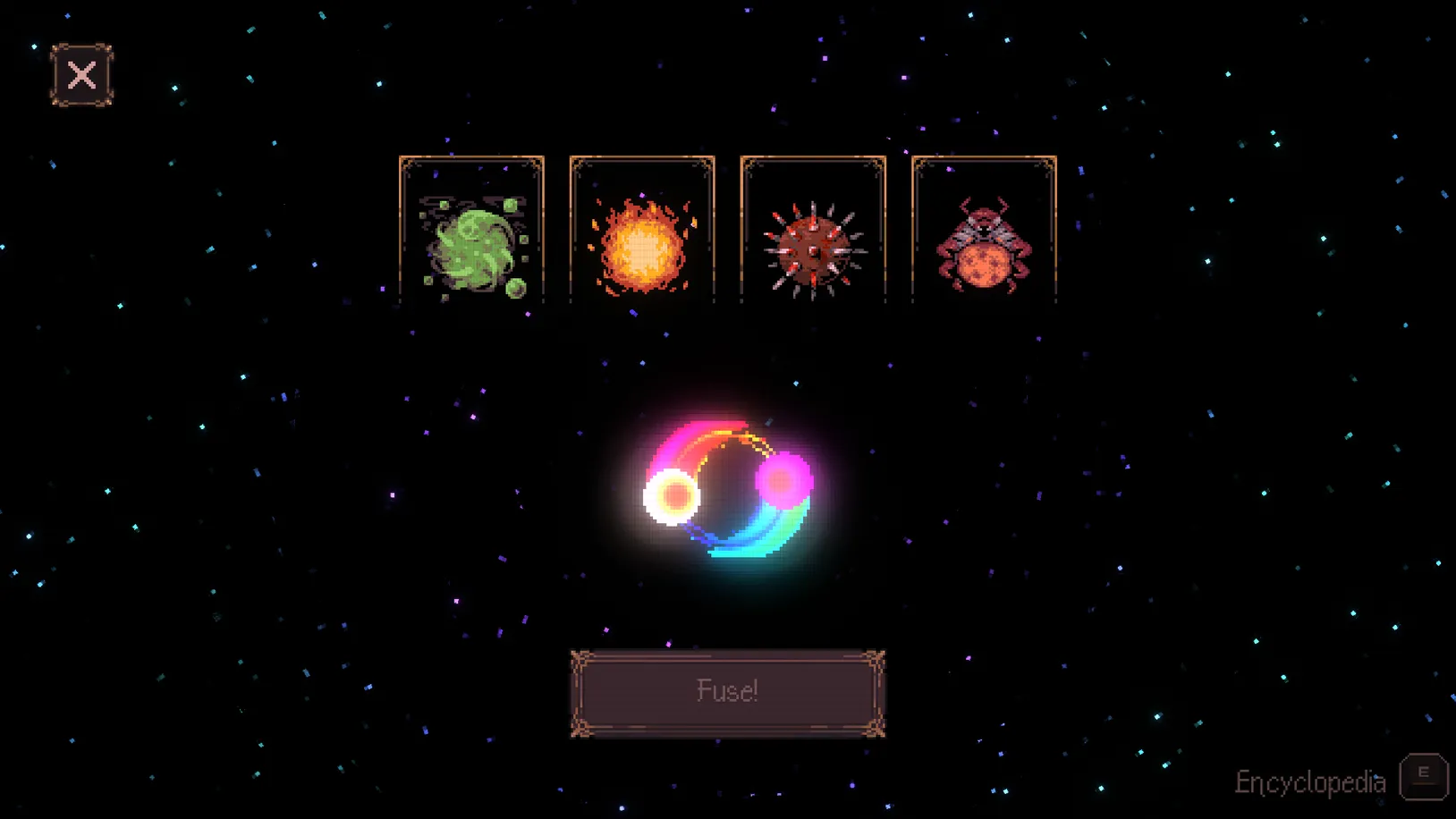 Fusion Reactor Fuse Menu